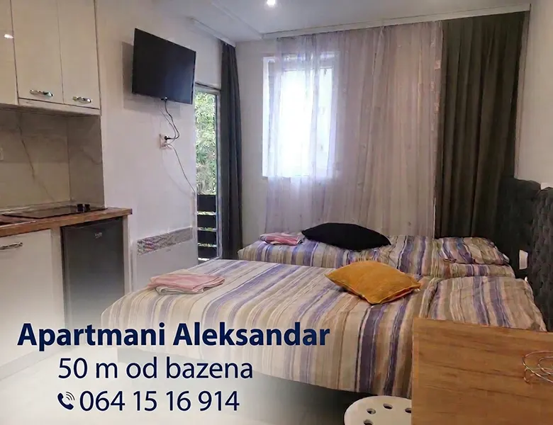 Apartmani Aleksandar u Ribarskoj Banji
