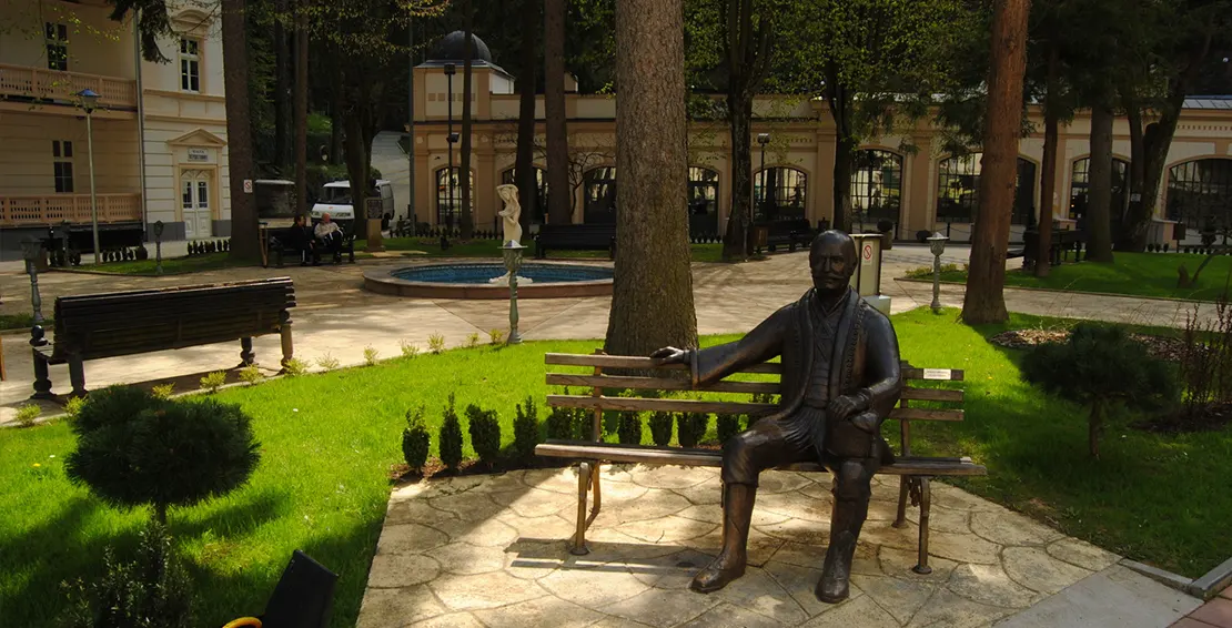 Park u  u Ribarskoj Banji